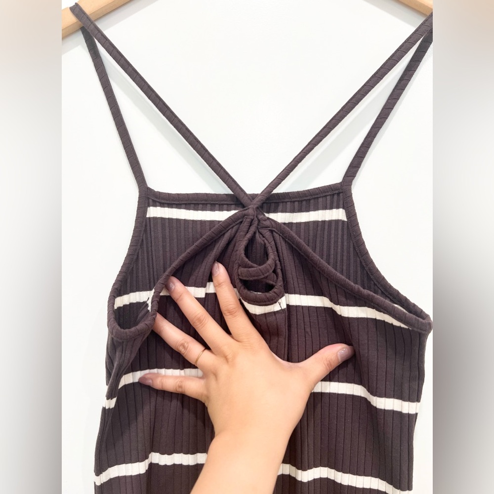 SANCTUARY Cross Back Rib Mini Dress - Picture 6 of 8